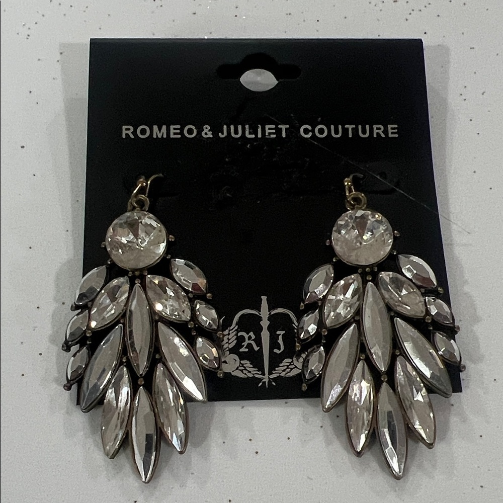 Romeo & Juliet Couture Crystal Drop Earrings